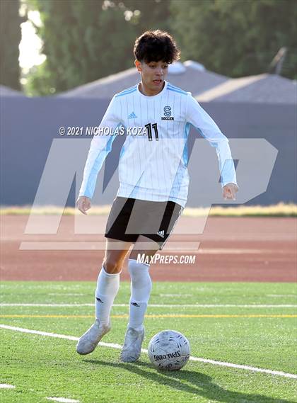Thumbnail 2 in Salesian vs. Lynwood (CIF SS D3 Playoffs) photogallery.