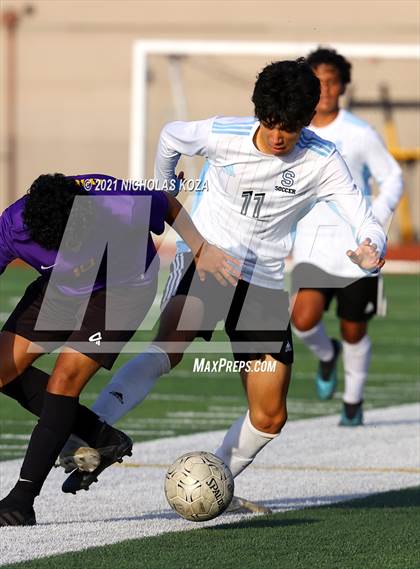 Thumbnail 3 in Salesian vs. Lynwood (CIF SS D3 Playoffs) photogallery.