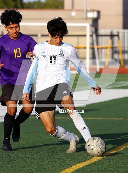 Thumbnail 3 in Salesian vs. Lynwood (CIF SS D3 Playoffs) photogallery.