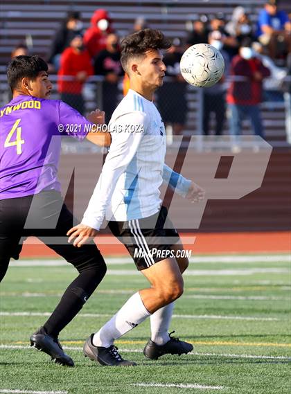 Thumbnail 1 in Salesian vs. Lynwood (CIF SS D3 Playoffs) photogallery.