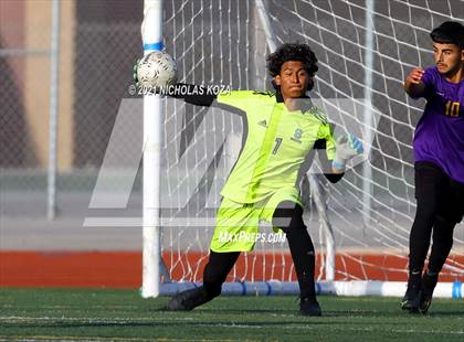 Thumbnail 3 in Salesian vs. Lynwood (CIF SS D3 Playoffs) photogallery.