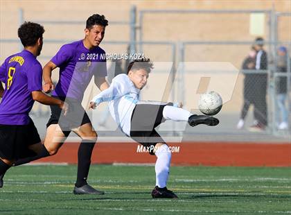 Thumbnail 3 in Salesian vs. Lynwood (CIF SS D3 Playoffs) photogallery.