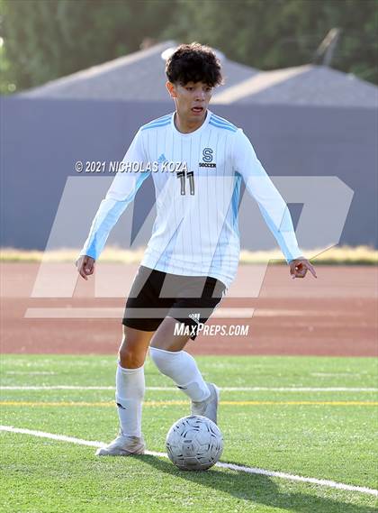 Thumbnail 1 in Salesian vs. Lynwood (CIF SS D3 Playoffs) photogallery.