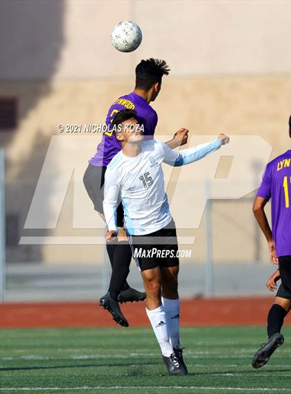Thumbnail 2 in Salesian vs. Lynwood (CIF SS D3 Playoffs) photogallery.