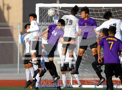 Thumbnail 1 in Salesian vs. Lynwood (CIF SS D3 Playoffs) photogallery.