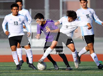 Thumbnail 3 in Salesian vs. Lynwood (CIF SS D3 Playoffs) photogallery.