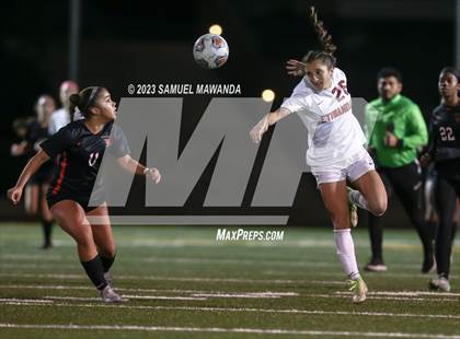 Thumbnail 2 in  Etiwanda @ Harvard-Westlake (CIF SS D2 Quarterfinal) photogallery.