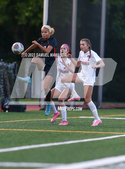 Thumbnail 3 in  Etiwanda @ Harvard-Westlake (CIF SS D2 Quarterfinal) photogallery.