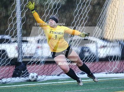 Thumbnail 2 in  Etiwanda @ Harvard-Westlake (CIF SS D2 Quarterfinal) photogallery.