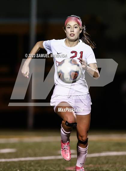 Thumbnail 3 in  Etiwanda @ Harvard-Westlake (CIF SS D2 Quarterfinal) photogallery.