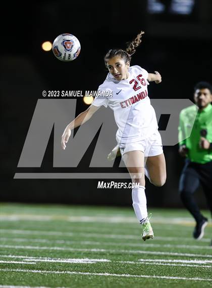 Thumbnail 1 in  Etiwanda @ Harvard-Westlake (CIF SS D2 Quarterfinal) photogallery.