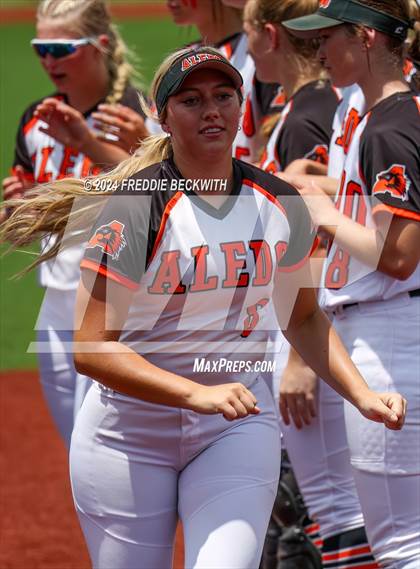 Thumbnail 3 in Aledo vs. Harlingen South (UIL 5A Softball Semifinal) photogallery.