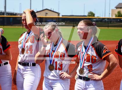 Thumbnail 1 in Aledo vs. Harlingen South (UIL 5A Softball Semifinal) photogallery.
