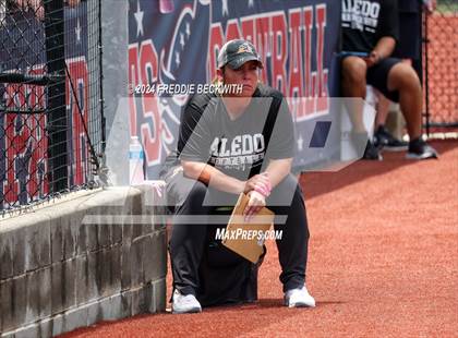 Thumbnail 1 in Aledo vs. Harlingen South (UIL 5A Softball Semifinal) photogallery.