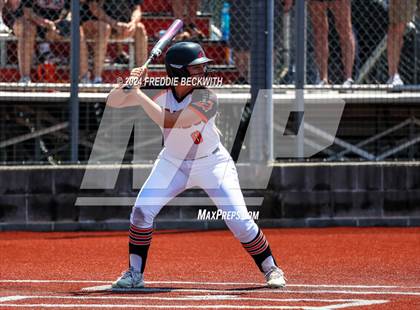 Thumbnail 1 in Aledo vs. Harlingen South (UIL 5A Softball Semifinal) photogallery.