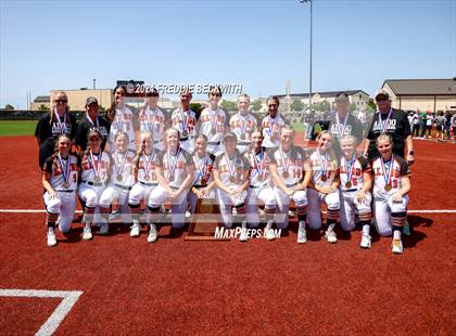 Thumbnail 1 in Aledo vs. Harlingen South (UIL 5A Softball Semifinal) photogallery.