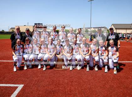 Thumbnail 3 in Aledo vs. Harlingen South (UIL 5A Softball Semifinal) photogallery.