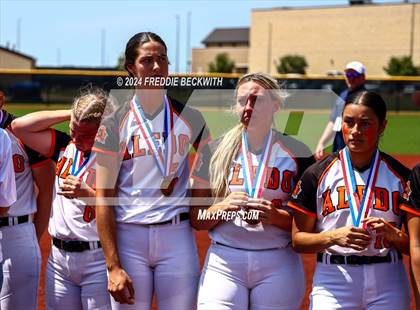 Thumbnail 1 in Aledo vs. Harlingen South (UIL 5A Softball Semifinal) photogallery.