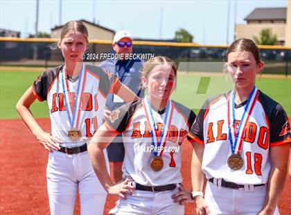 Thumbnail 3 in Aledo vs. Harlingen South (UIL 5A Softball Semifinal) photogallery.