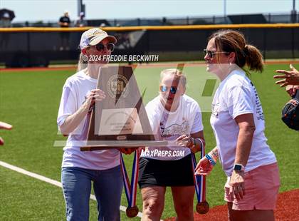 Thumbnail 3 in Aledo vs. Harlingen South (UIL 5A Softball Semifinal) photogallery.