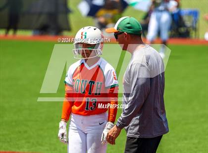 Thumbnail 3 in Aledo vs. Harlingen South (UIL 5A Softball Semifinal) photogallery.