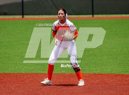 Thumbnail 1 in Aledo vs. Harlingen South (UIL 5A Softball Semifinal) photogallery.