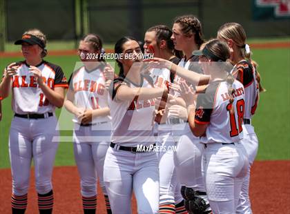 Thumbnail 3 in Aledo vs. Harlingen South (UIL 5A Softball Semifinal) photogallery.