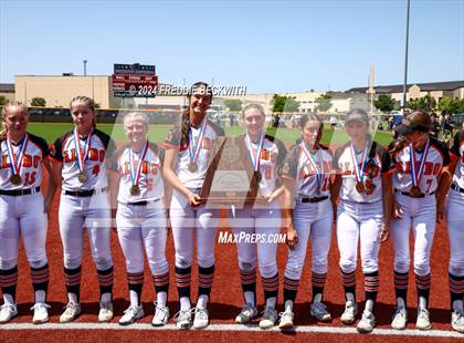 Thumbnail 2 in Aledo vs. Harlingen South (UIL 5A Softball Semifinal) photogallery.