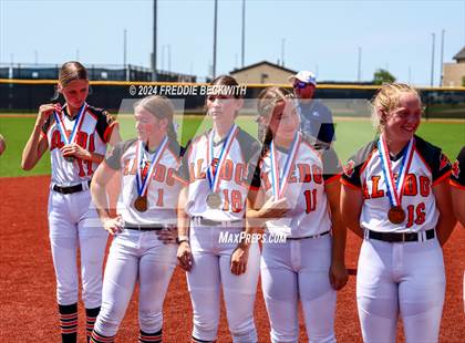 Thumbnail 1 in Aledo vs. Harlingen South (UIL 5A Softball Semifinal) photogallery.