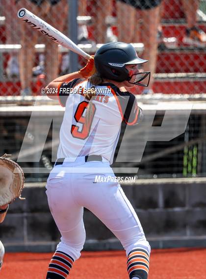 Thumbnail 1 in Aledo vs. Harlingen South (UIL 5A Softball Semifinal) photogallery.