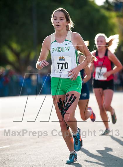 Thumbnail 2 in CIF SS Cross Country Championships (Girls D1) photogallery.