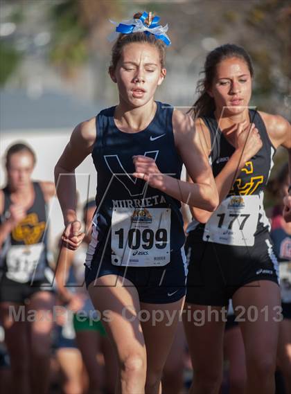 Thumbnail 3 in CIF SS Cross Country Championships (Girls D1) photogallery.