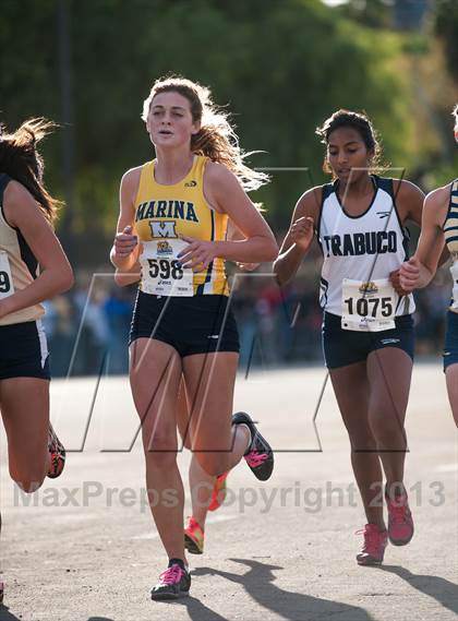 Thumbnail 3 in CIF SS Cross Country Championships (Girls D1) photogallery.