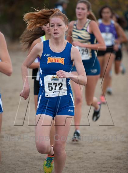 Thumbnail 3 in CIF SS Cross Country Championships (Girls D1) photogallery.
