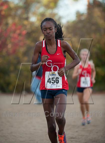 Thumbnail 1 in CIF SS Cross Country Championships (Girls D1) photogallery.