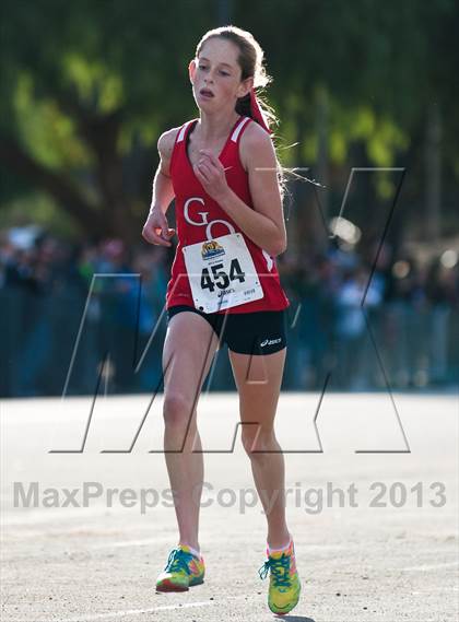 Thumbnail 3 in CIF SS Cross Country Championships (Girls D1) photogallery.