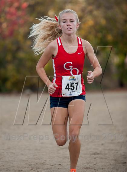 Thumbnail 3 in CIF SS Cross Country Championships (Girls D1) photogallery.