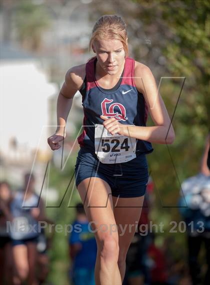 Thumbnail 2 in CIF SS Cross Country Championships (Girls D1) photogallery.