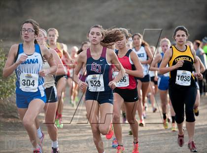 Thumbnail 2 in CIF SS Cross Country Championships (Girls D1) photogallery.