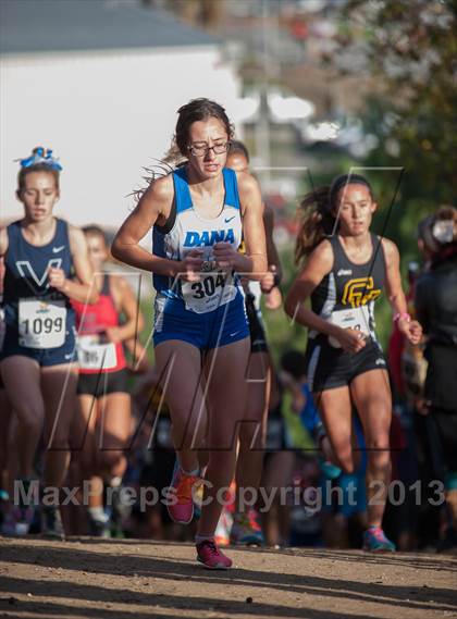 Thumbnail 2 in CIF SS Cross Country Championships (Girls D1) photogallery.