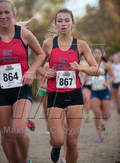 Thumbnail 1 in CIF SS Cross Country Championships (Girls D1) photogallery.