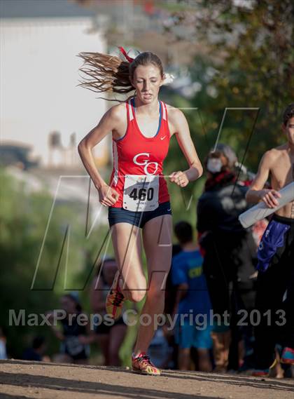 Thumbnail 3 in CIF SS Cross Country Championships (Girls D1) photogallery.