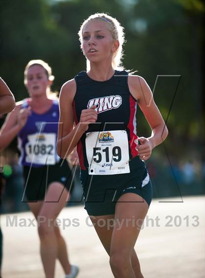 Thumbnail 2 in CIF SS Cross Country Championships (Girls D1) photogallery.