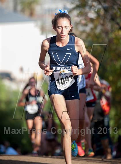 Thumbnail 3 in CIF SS Cross Country Championships (Girls D1) photogallery.
