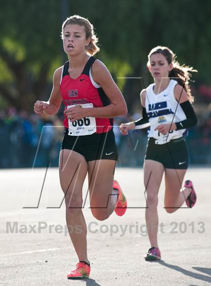 Thumbnail 3 in CIF SS Cross Country Championships (Girls D1) photogallery.