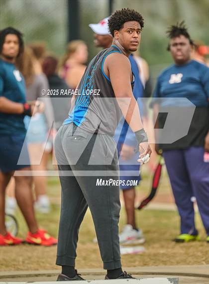 Thumbnail 2 in CCISD Ruben C Jordan Relays (Shot Put) photogallery.