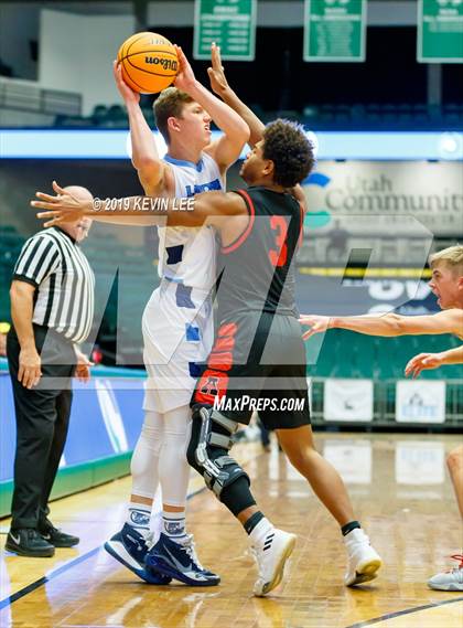 Thumbnail 1 in Layton @ American Fork (Utah Valley Tip-Off Classic) photogallery.