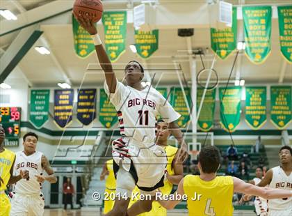 Thumbnail 2 in Huntington St. Joseph Prep vs. Hughes (LeBron James Classic) photogallery.