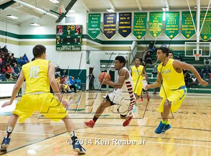 Thumbnail 2 in Huntington St. Joseph Prep vs. Hughes (LeBron James Classic) photogallery.