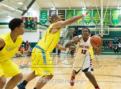 Thumbnail 1 in Huntington St. Joseph Prep vs. Hughes (LeBron James Classic) photogallery.